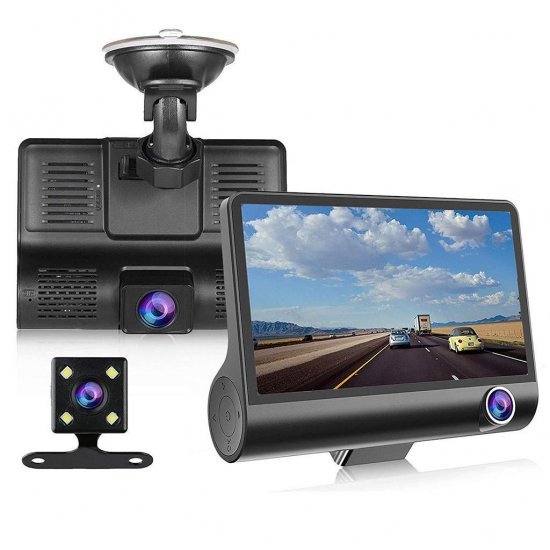 Kamera per Makine WDR Dash me 3 Lente 1080p Full HD|Car DVR Video Recorder