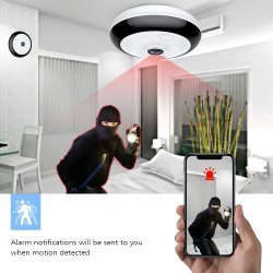 Kamera Sigurie me WiFi Panoramike |Mini Smart Net 