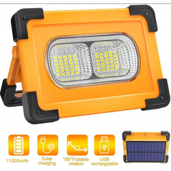 Drite me Panel Diellor 11000 mAh | Portable Multifunctional Spotlight