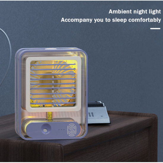 Ventilator Portabel me Uje 18 x 13 cm