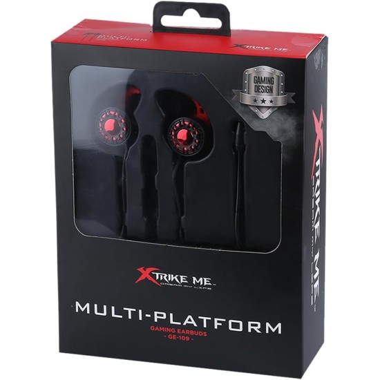 Kufje Gaming me Mikrofon XTRIKE ME | GE109 Gaming Earbuds