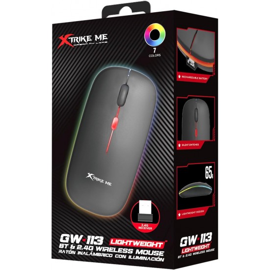 Mouse me Wireless XTRIKE ME GW113