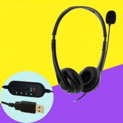 Kufje me Mikrofon per Kompjuter | Wire Headset YZHNMSOO E11UM