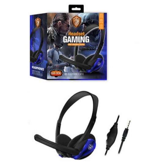 Kufje me Mikrofon per Lojra me Kompjuter dhe Telefon | Gaming Headset AKZ GM-006