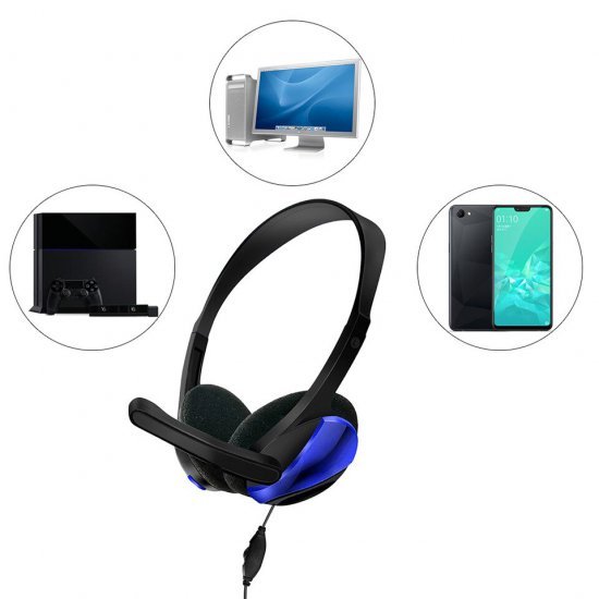 Kufje me Mikrofon per Lojra me Kompjuter dhe Telefon | Gaming Headset AKZ GM-006