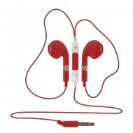 Kufje Çift + Mikrofon SBOX  iEP-204R Ngjyre e Kuqe | EARPHONES