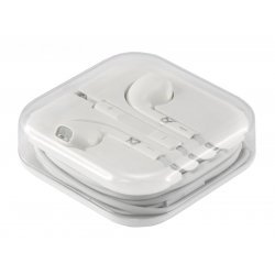 Kufje Çift + Mikrofon SBOX IEP-204W Ngjyre e Bardhe | EARPHONES    