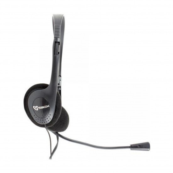 Kufje HEADSET SBOX me mikrofon | HEADSET SBOX HS-201