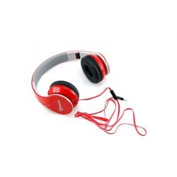 Kufje HEADSET SBOX HS-501 TE Kuqe  me mikrofon| KUFJE SBOX HS-501R