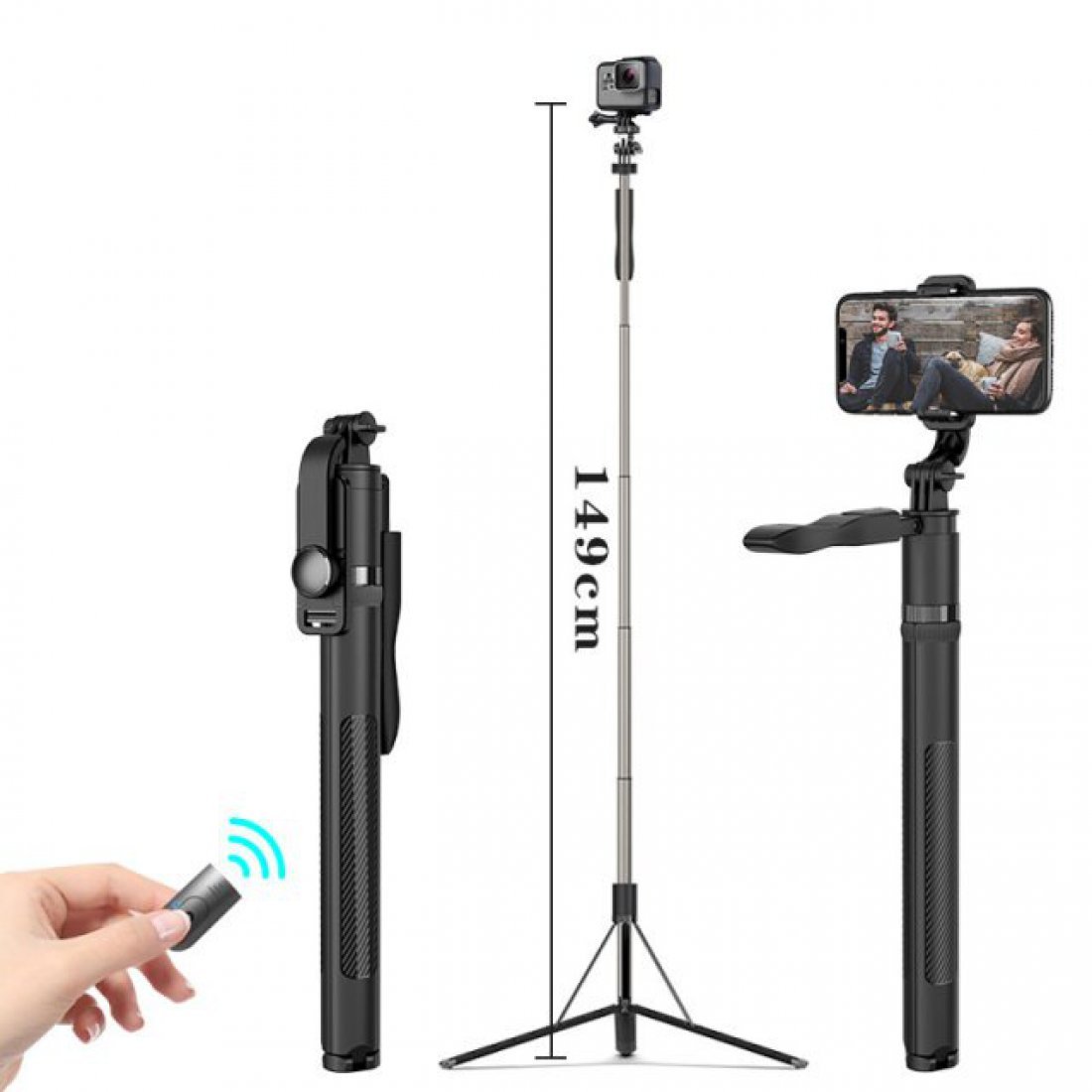 Shkop Selfie me Bluetooth Selfie Sticks L05