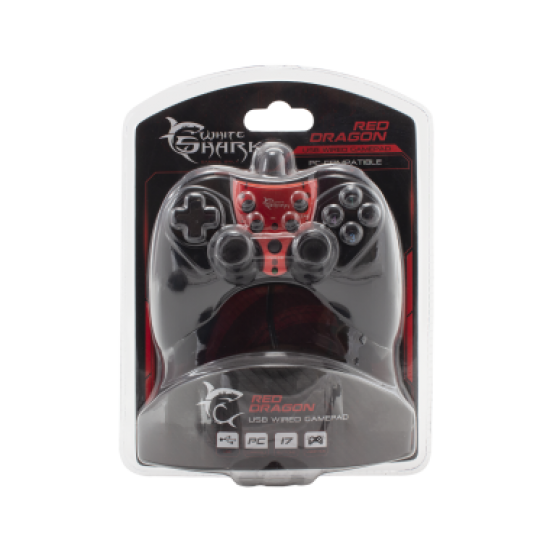 Leve Kontrolli per Lojra White Shark | Joystick Gamepad GP-2028