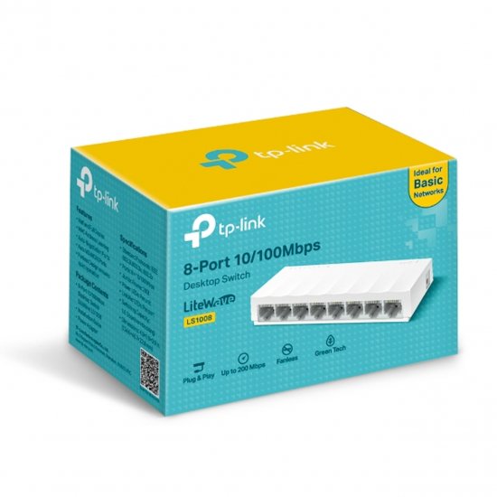 Switch TP-Link me 8 Porta 10/100 Mbps | Pajisje Rrjeti