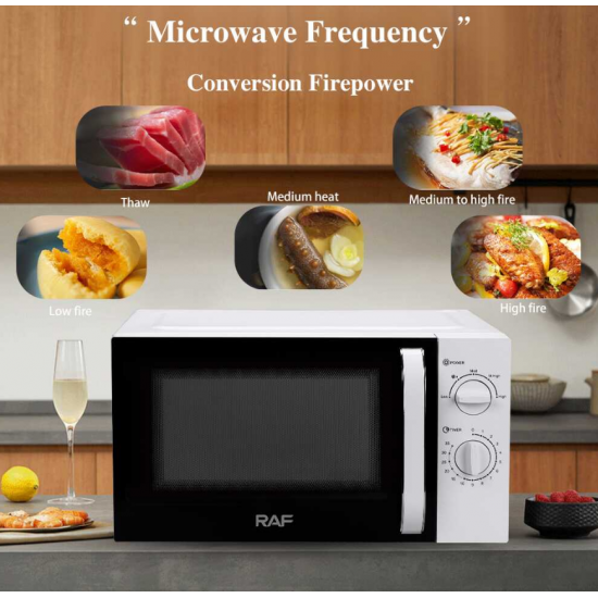 Mikrovale RAF R.8002 | Microwave Oven 800W