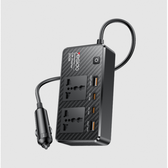 Konvertues Energjie per Makine Yesido | VC07 Car Inverter 200W