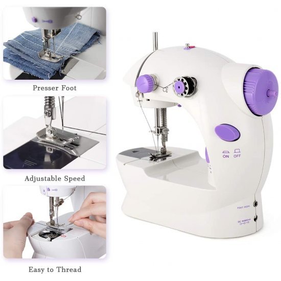 Makine Qepese Portative | Mini Sewing Machine