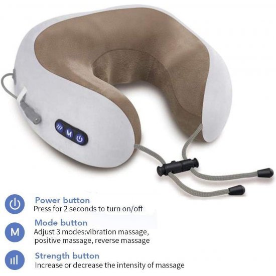 Masazhues per Qafen | U - Shaped Massage Pillow