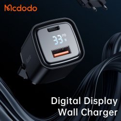 Koke Karikuesi Mcdodo me 2 Porta ( USB + Type-C ) Fast Charger 33W