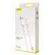 Fishe Karikimi Baseus per iPhone/iOS 100cm |Mini White Cable USB For IP