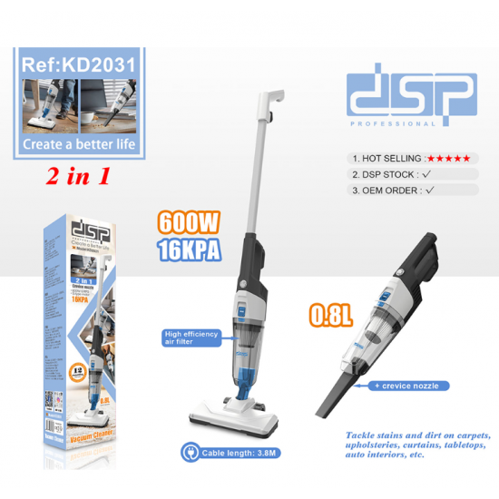 Fshese me Vakum DSP KD-2031 | Vacuum Cleaner
