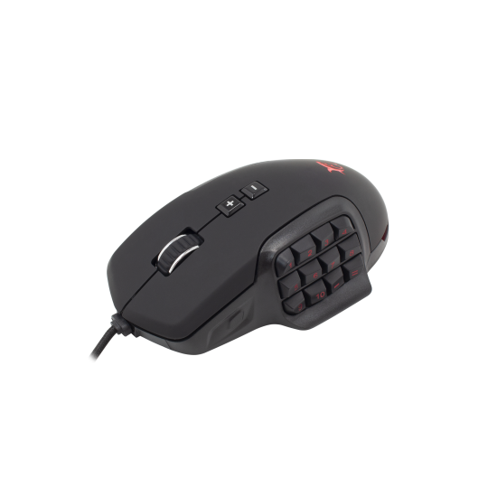 Mouse Gaming White Shark ALEXANDER 20g Acceleration RGB 17d 10000 dpi | VideoGame 