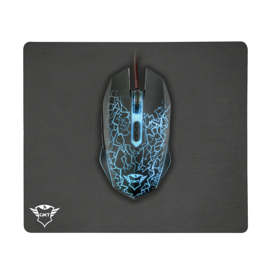 Mouse Gaming Trust + Mouse Pad 22736 GXT 783 Gaming | VideoGame 