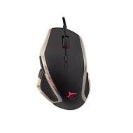 Mouse Gaming White Shark MIYAMOTO 22.5g Acceleration RGB 9d 5000 dpi | VideoGame 