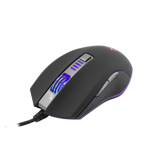 Mouse Gaming White Shark OCTAVIUS 12g Acceleration RGB 6d 6400 dpi | VideoGame 