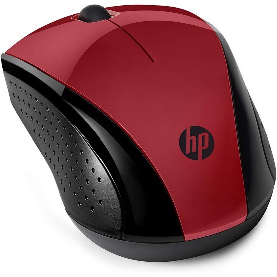 Mouse me Wireless HP 220 7KX10AA Ngjyre e Kuqe | Mouse per Kompjuter 