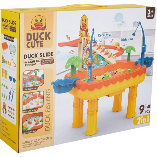 Loder Peshkimi per Femije 2in1| Magnetic Duck Fishing Table Loder Peshkimi per Femije 2in1| Magnetic Duck Fishing Table