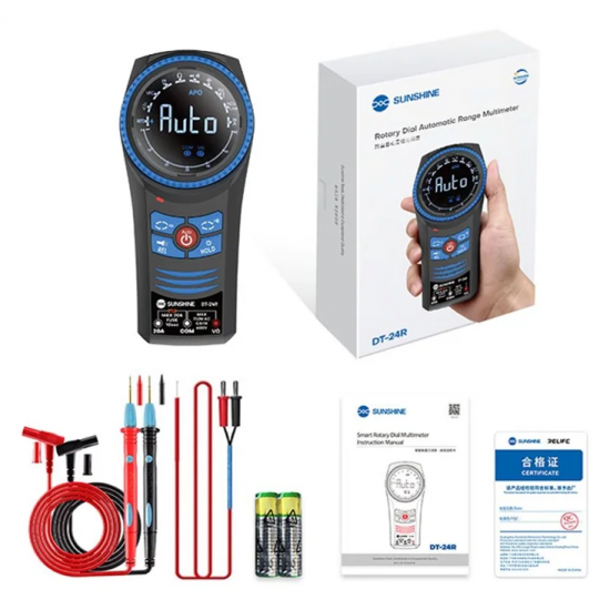 Multimeter Sunshine DT-24R | Rotary Dial Automatic Range Multimeter 