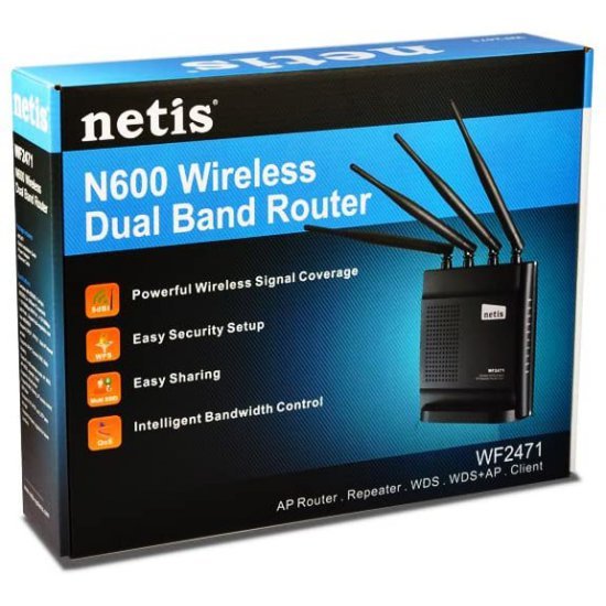 Netis N600 Wireless Dual Band Router | Pajisje rrjeti 