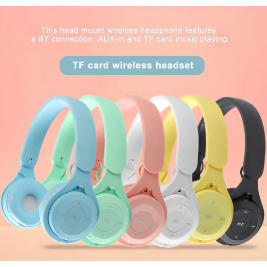 Kufje me Bluetooth Stereo Headset Y08