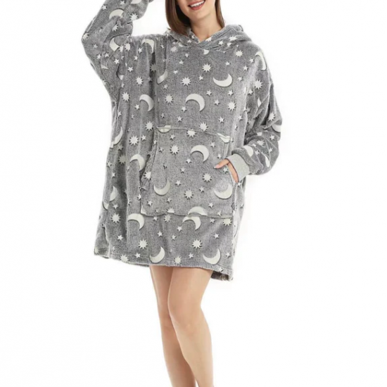 Batanie si Hoodie | Hooded Wearable Blanket