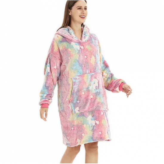 Batanie si Hoodie | Hooded Wearable Blanket