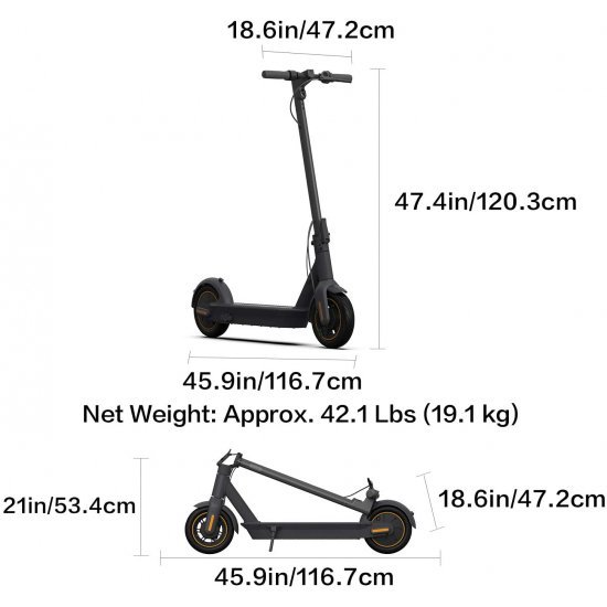 Ninebot KickScooter MAX G30P | Skuter Elektrik 