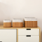 Shporta Organizuese Bamboo | Set 3 Cope 
