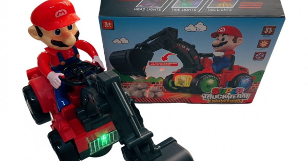 Makine Loder me Super Mario | Super Truck Team Engineering