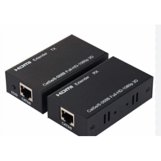 HDTV Extender 60M | HDMI By Cat -5e\6