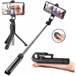 Shkop Selfie me Wireless P30 |Wireless Mini Live Broadcast Selfie Stick 