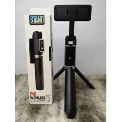 Shkop Selfie me Wireless P40 |Wireless Mini Live Broadcast Selfie Stick 