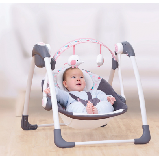 Lekundese Portative per Bebe  | Mastela Baby Deluxe Portable Swing