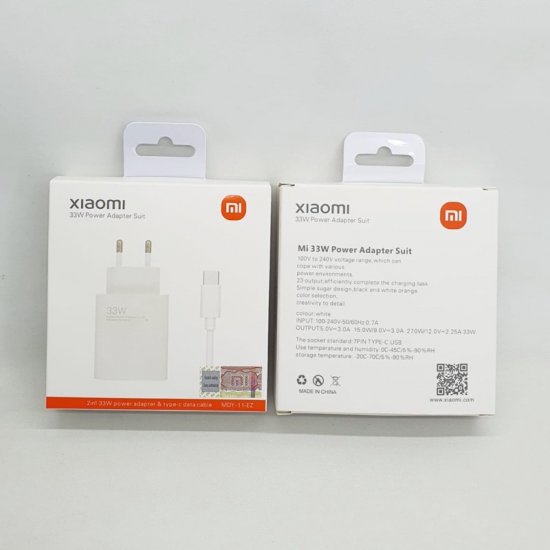 Karikues Xiaomi 33W (Koke+ Fishe Karikimi) | Xiaomi Power Adapter Suit