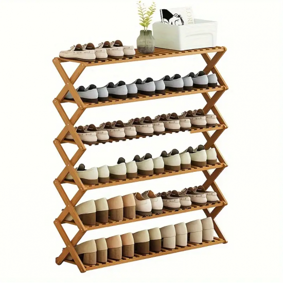 Raft i Palosshem per Organizimin e Kepuceve | Foldable Shoe Rack