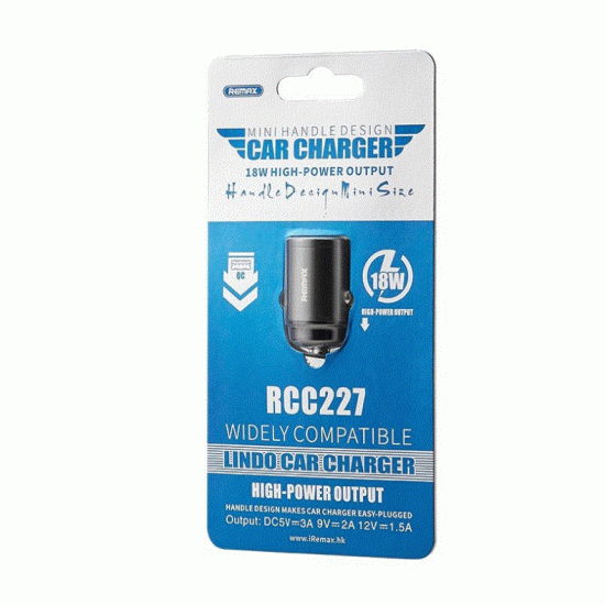 Karikues Remax per Makine | Fast Charger 18W| RCC-227