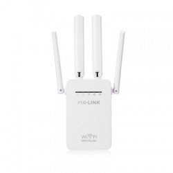 Perforcues Sinjali WiFi Repeater Pix Link LV-WR09 me 4 Antena te Jashtme