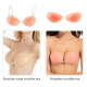Ngjitese Gjoksi me Push Up | Silicone Push Up Sticky Bra