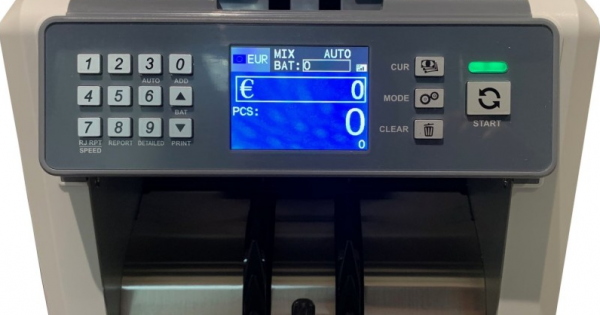 Makineri per Numerimin e Parave | Bill Counter and Validator