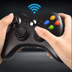 Leve Kontrolli per Lojra me Kompjuter | Xbox 360 Wireless Controller 