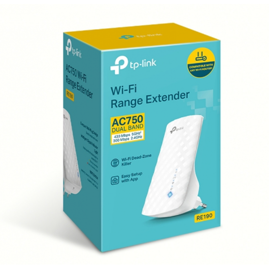 Perforcues Sinjali AC750 Wi-Fi Range Extender