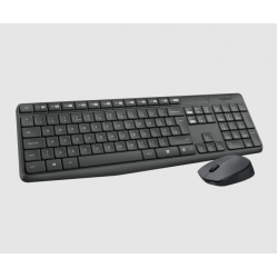 Tastiere dhe Mouse me Wireless | Logitech Keyboard and Mouse MK235 